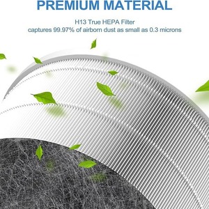 Filtre de remplacement pour purificateur d'air Shark HP201 HP202, papier filtre de taille originale - Product Image 5