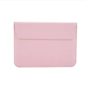 Portable Laptop Sleeve Business Pu Leather Envelope Computer Bag Tarvel Laptop Protective Case