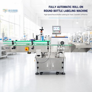 Máquina Etiquetadora Automática de Botellas de Vidrio por Fricción Eléctrica <span class=keywords><strong>para</strong></span> las Industrias Alimentaria, de Bebidas y Química, 40-80 Piezas/Minuto - Product Image 1