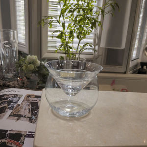 Grosir desain modis jernih 1 potong gelas <span class=keywords><strong>Martini</strong></span> 5.75 oz cangkir kapasitas minimalis gaya LFGB penggunaan pesta koktail bersertifikat - Product Image 4