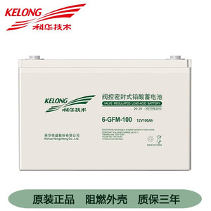 KELONG Valve Regulated Lead Acid <b>Battery</b> 6-GFM-100 12V 100Ah <b>UPS</b> Backup Power - Product Image 5