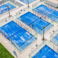 Vente chaude Panoramique Padel Court Canchas De Padel Outdoor Paddle Tennis Court à vendre Acheter Padel Court