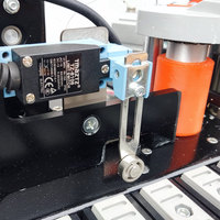 Machine de chantournage automatique haute vitesse avec fonctions de raclage, collage, polissage et coupe d'extrémité, motorisée 220V/110V