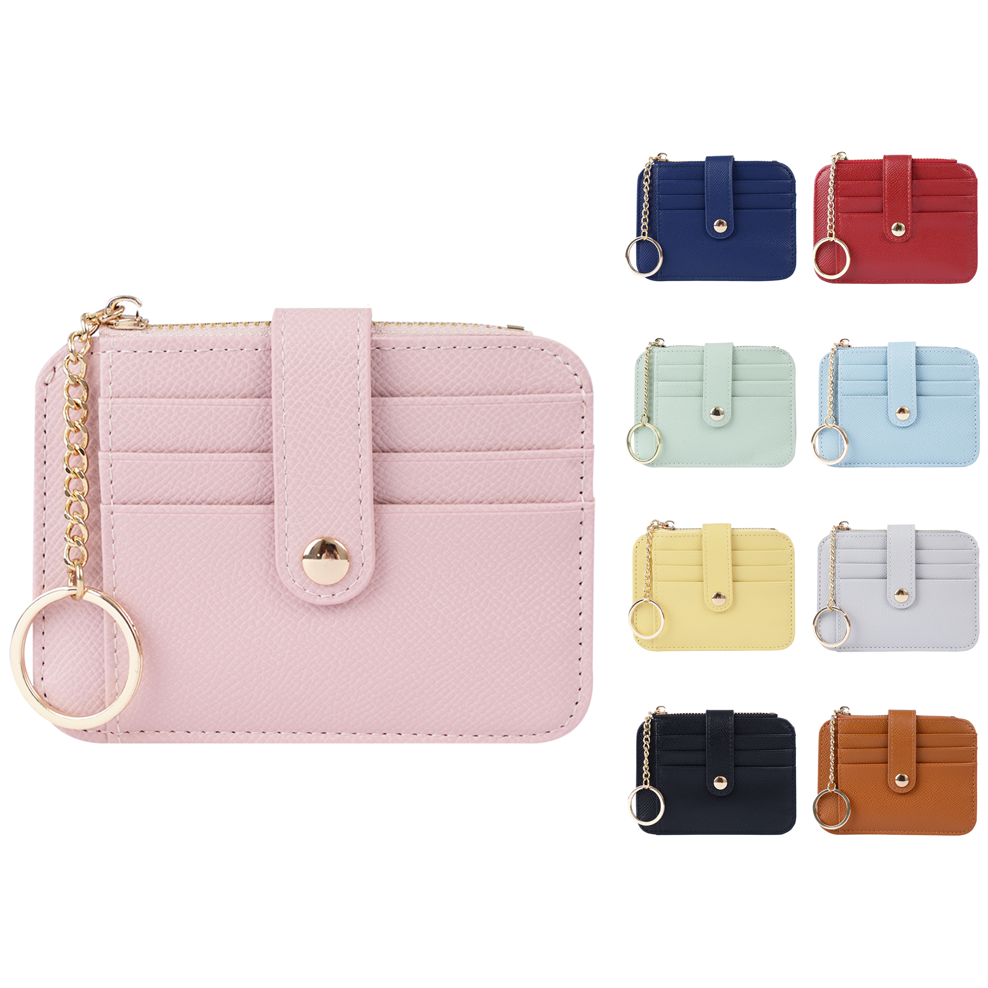 PU Leather Coin Purse Change Mini Purse Wallet