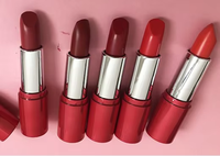 Rouge à lèvres mat naturel 5G de luxe, longue tenue, formule crème, résistant à l'eau, conforme MSDS, pour cosmétiques de beauté - Meilleures ventes
