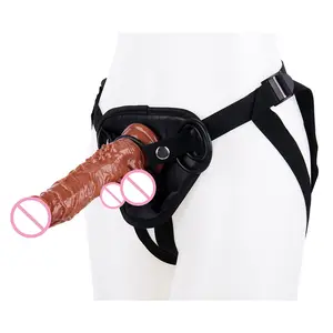 Artificial Penis Leather Dildo Pants Sex Toys For Female Lesbian Strap On Dildo With Belt