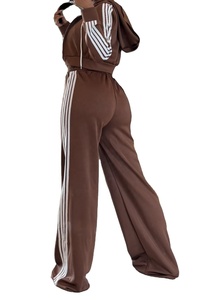 <strong>2026</strong> S-2XL Fashion Boutique Thick Material Jogging <strong>Wear</strong> Two Piece Women's Suits - Product Image 6