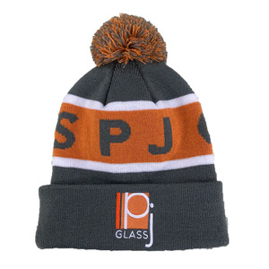 <span class=keywords><strong>Bonnet</strong></span> d'hiver tricoté en acrylique et <span class=keywords><strong>cachemire</strong></span> avec <span class=keywords><strong>pompon</strong></span> brodé, personnalisable avec votre propre logo tissé - Product Image 5