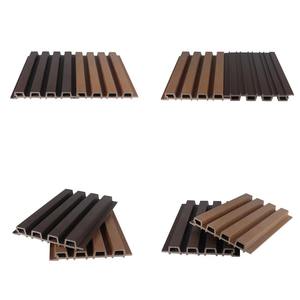 Revestimiento de Pared Decorativo de Alta Calidad y Fácil Instalación para Uso Doméstico, Revestimiento de Madera Compuesta WPC, Revestimiento Exterior Ignífugo, Panel de Revestimiento de Pared WPC - Product Image 2