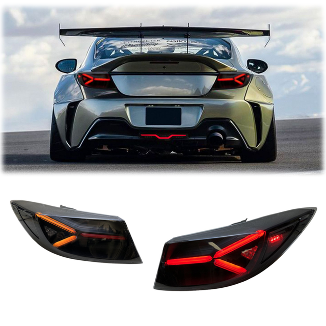 Aftermarket LED Tail Lights for Toyota GR86 Subaru BRZ 2022+  DRL Brake Dynamic Turn Signal Modified Rear Lamp Assembly