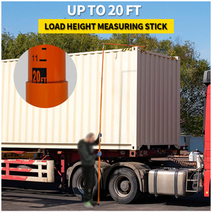 20ft sợi thủy tinh nặng tải chiều cao đo thanh với cực điều chỉnh cho xe tải - Product Image 4