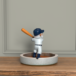 Großhandel <span class=keywords><strong>Custom</strong></span> Resin Gnome Baseball Aschenbecher Lustige Sport Thema Raucher halter Keramik Zigarre Aschenbecher für Bar Lounge Dekor - Product Image 6