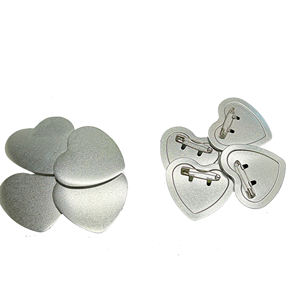 57*53 мм Сердце значок материал - Product Image 3