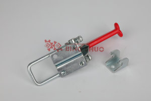 Abrazadera de pestillo de palanca autoblocante de acero inoxidable HS CH 40341 hebilla autoblocante ajustable para montaje - Product Image 3