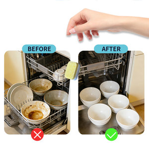 Tabletas Lavavajillas de Marca Privada OEM ODM Venta al por Mayor de Fábrica Tabletas Detergentes de Limpieza Potente para Uso en la <span class=keywords><strong>Cocina</strong></span> - Product Image 4