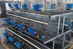 Jaula de animales pequeños galvanizada en caliente, casa de conejo de cría con caja nido adjunta, jaulas de conejo de nueva condición en venta - Product Image 6