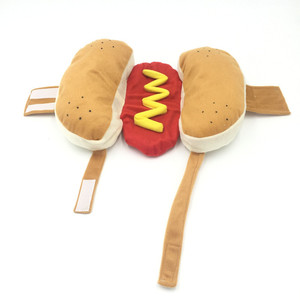 Divertido Disfraz de Perrito Hotdog para Fiesta, Cosplay, Ropa para Mascotas, Disfraz de Perrito Hotdog para Halloween - Product Image 5