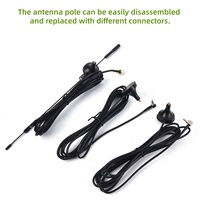 Antenne magnétique à ventouse 4G SIGNALWELL SW-BL-260724-1 LTE 12dBi 3 mètres, polarisation verticale 4.3/10, IP67 50