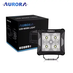 Luces LED de trabajo para coche, foco Aurora, novedad, 2 pulgadas, 40W, mini focos, conducción todoterreno, camión, vehículo, en stock