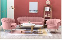 Canapé en velours Runwood, style nordique moderne, pour salon et chambre, avec structure en fer, idéal pour un mobilier et un lit de maison au design épuré et luxueux.