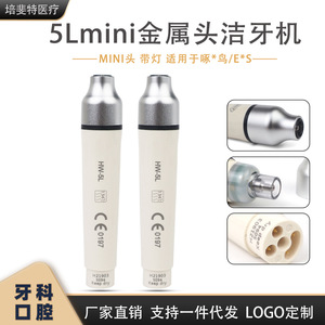หัวกรอฟัน HW-5L แบบโลหะขนาดเล็ก ใช้ไฟฟ้า ได้รับการรับรองมาตรฐาน CE สีเงิน เครื่องมือคลาส 1 - Product Image 5