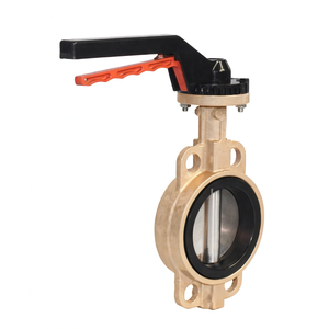 Válvula de Mariposa de Asiento de Goma NBR DN100 PN16 de 4 Pulgadas con Mango de Hierro Fundido, Pedido Urgente COVNA - Product Image 1