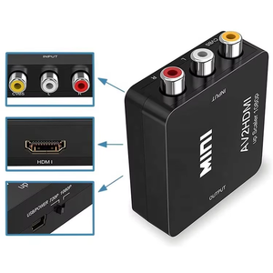 مصغرة ، P حتى قشارة عالية الدقة الصوت والفيديو AV2HD مركب <span class=keywords><strong>RCA</strong></span> CVBS AV إلى HD محول الفيديو - Product Image 5