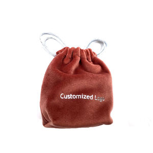 Venta al por Mayor, Bolsa de Embalaje para Joyería de Gamuza de 9*15cm con Logotipo Personalizado OEM, Bolsa para Joyería con Cordón de Alta Calidad a Bajo Precio - Product Image 2