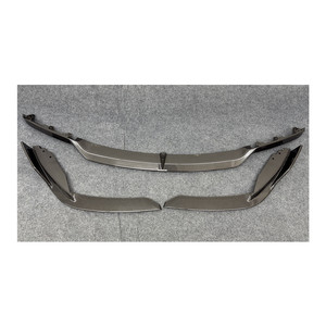 Parachoques de coche de fibra de carbono Real de venta de agujeros para labios delanteros F91 F92 F93 M8 PT - Product Image 1