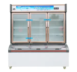 Meilleur prix de refroidissement 220v boissons réfrigérateur réfrigération congélateur Armoire légumes frigo présentoir pour légumes