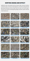 Machine de récupération d'or Déchets plastiques Cuivre Laiton Alu Courant de Foucault Trieur CPU/IC Puces/PCB Machine de recyclage