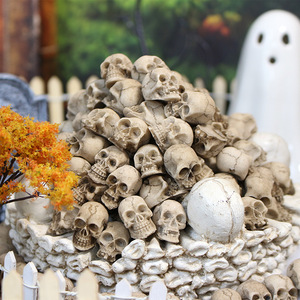 Set di decorazioni per Halloween, set di vasi per piante <span class=keywords><strong>e</strong></span> pietre da pavimentazione in resina, 40 pezzi - Product Image 2