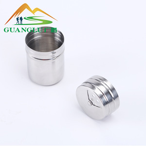 Guanglu Outdoor Solid Seasonings Ensemble de pique-nique portable en acier inoxydable à 6 épices - Product Image 2