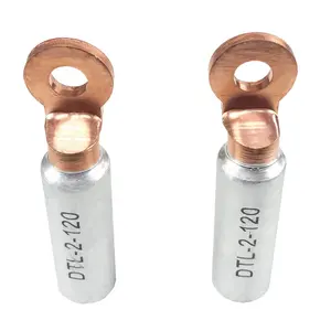 Conectores bimetálicos, conectores de cobre e alumínio para cabo de compressão