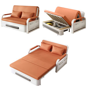 SUKE Canapé <span class=keywords><strong>2</strong></span> <span class=keywords><strong>Places</strong></span> Tissu Neuf Canapés de Salon Ensemble Canapé-<span class=keywords><strong>Lit</strong></span> Luxe Ajustable Convertible <span class=keywords><strong>Pliant</strong></span> Moderne - Product Image 4