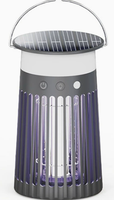 Nouvelle lampe anti-moustiques d'extérieur alimentée par l'énergie solaire et la lumière UV