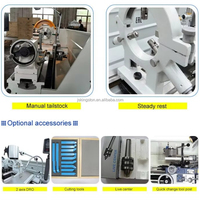 Tour à métaux polyvalent populaire C6246 de Chine, répondant aux normes de l'industrie lourde, mini-tour à métaux