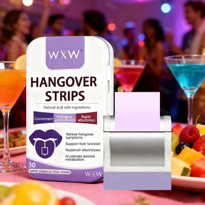 믿을 수 있고 좋은 사용자 정의 안티 음료 행거 스트립 제거 숙취 비타민 알코올 불편 완화 숙취 스트립 비트 - Product Image 4