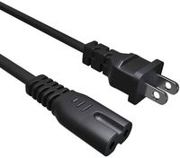125V 10A 2-poliger 2-poliger US-Stecker C7-Anschluss Netzteil adapter kabel