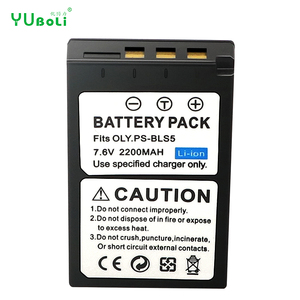 PS-BLS5 Replacement Li-ion Camera Battery 7.6V 2200mAh for <strong>Olympus</strong> OM-5 E-M10 Mark IV E-<strong>M5</strong> III Pen E-PL10 Mirrorless Camera - Product Image 1