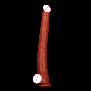 유럽계 미국인용 초대형 초장형 부드러운 합성 방수 대형 페니스 여성 자위용품 남성용 딥 - Product Image 4