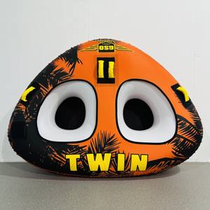 ห่วงลากพีวีซีสำหรับเล่นน้ำ ห่วงลากสำหรับเล่นสกีน้ำ ห่วงลากสำหรับกระดานโต้คลื่น ห่วงลากสำหรับเรือเร็ว ห่วงลากสำหรับเรือสตอร์มโบ๊ท ของเล่นเป่าลมและอุปกรณ์เสริม - Product Image 2