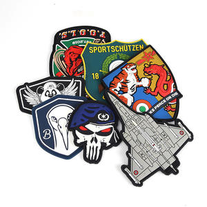 Benutzer definierte Fabrik Hochwertige benutzer definierte 3D-PVC-Gummi-Logo-Patches Gummi-Etikett - Product Image 1