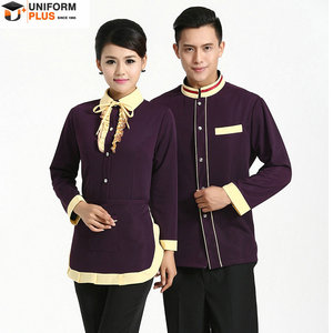 Uniforme del <span class=keywords><strong>grembiule</strong></span> uniforme del personale di attesa del ristorante Fast Food - Product Image 4