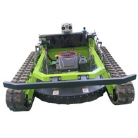 HMR Professional 9HP Mini Tracteur à Gazon Automatique RC, Tracteur à Gazon, Tondeuse à Gazon à Roues