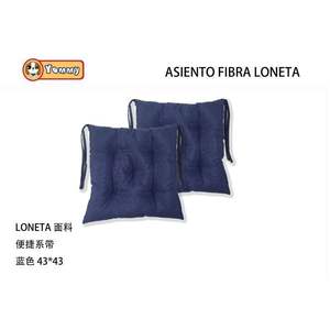 ASIENTO FIBRA Azul 43*43 Cojín y Almohada para Asiento - Product Image 3