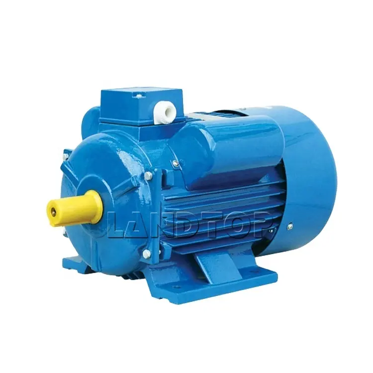 LANDTOP Hot Sale 220v 1hp/2hp/3hp/4hp/5hp 7.5hp 10hp Single Phase Small asynchronous Electric Motor Price