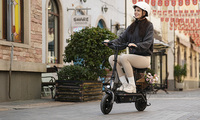 Iscooter F3 elektrikli Scooter Iscooter E Scooter koltuk Iscooter I12 ile 1000W 13AH elektrikli Scooter yetişkin koltuk ab stok