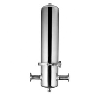 Boîtier de filtre à haute pression en acier inoxydable 316L ou 304 pour la filtration des gaz