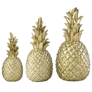 Stile scandinavo in resina di ananas artigianato arredi morbidi per la decorazione della casa per il soggiorno Desktop o ingresso - Product Image 5